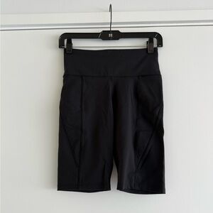 Reebok Women's Black Bike Shorts